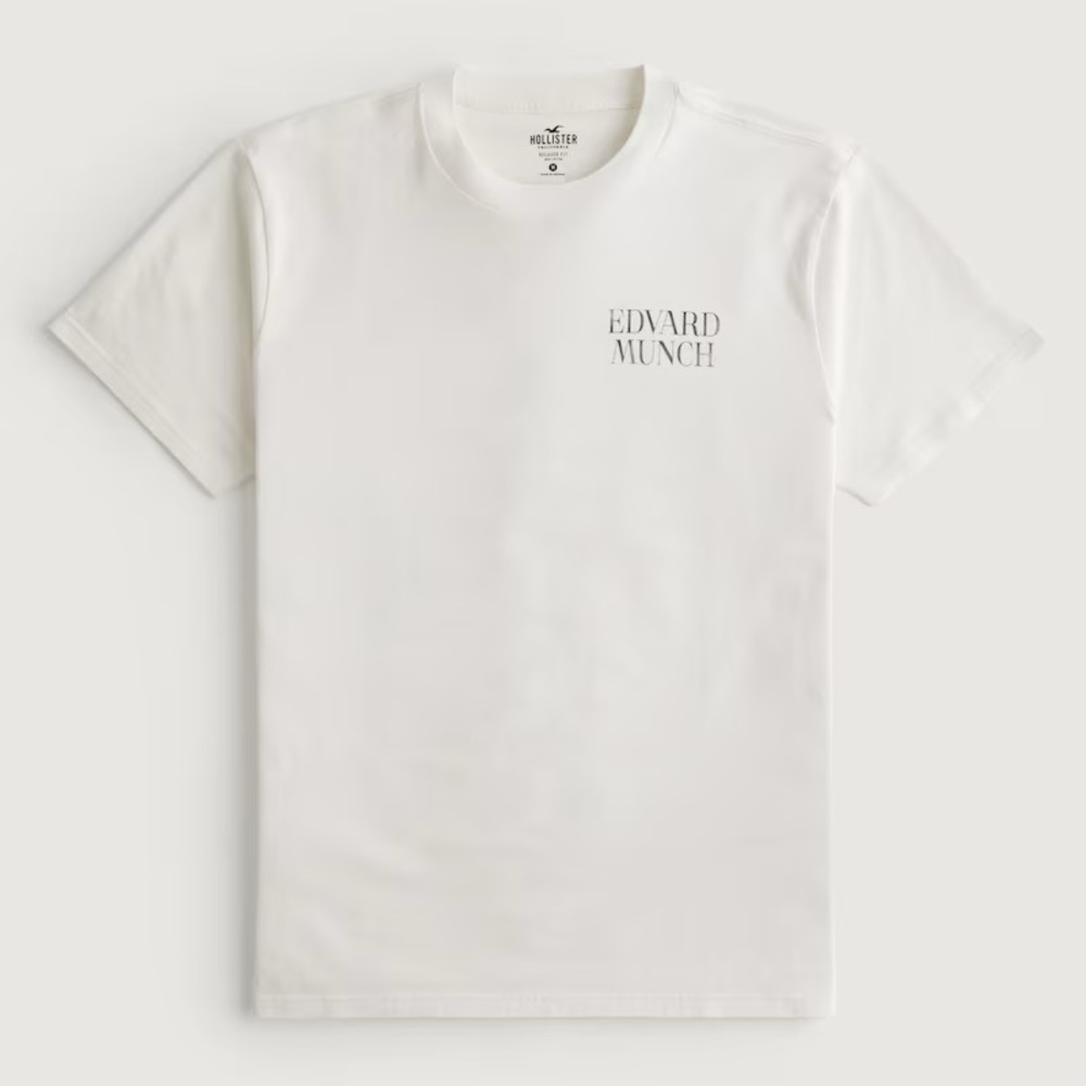 Relaxed Edvard Munch The Scream Graphic Oversized Tee XL